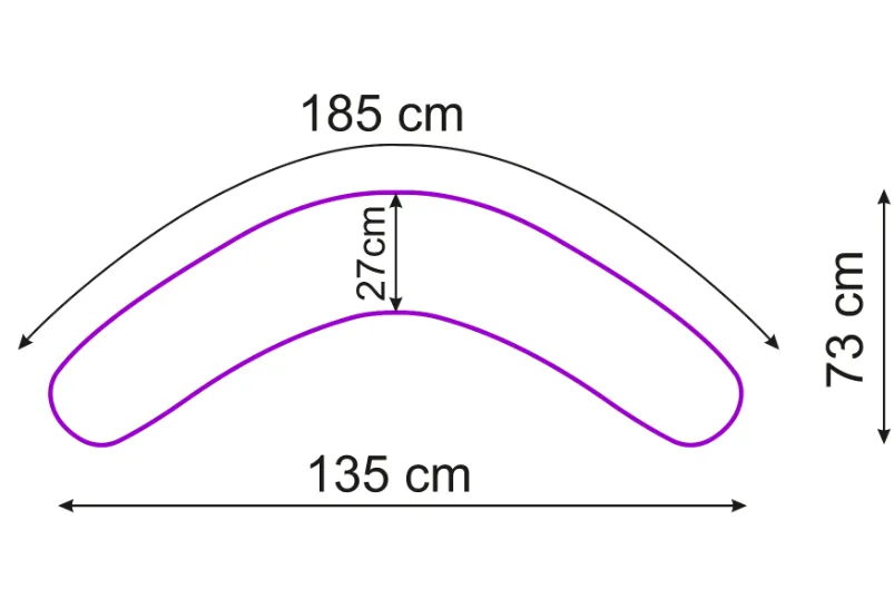Pernă pentru gravide PM forma-V cu față de pernă Buline Gri, 135 cm Pernă pentru gravide PM forma-V cu față de pernă Buline Gri, 135 cm