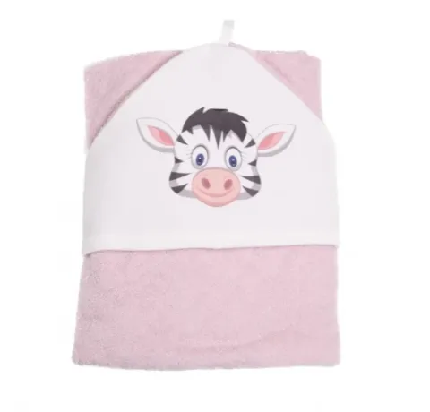 Prosop de baie PernaMea Zebră, 90x90 cm