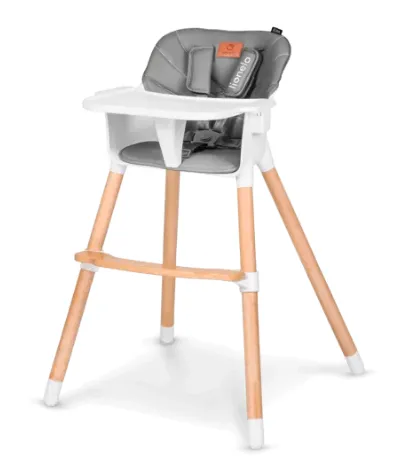 Стульчик для кормления 2 в 1 Lionelo Koen Grey Stone