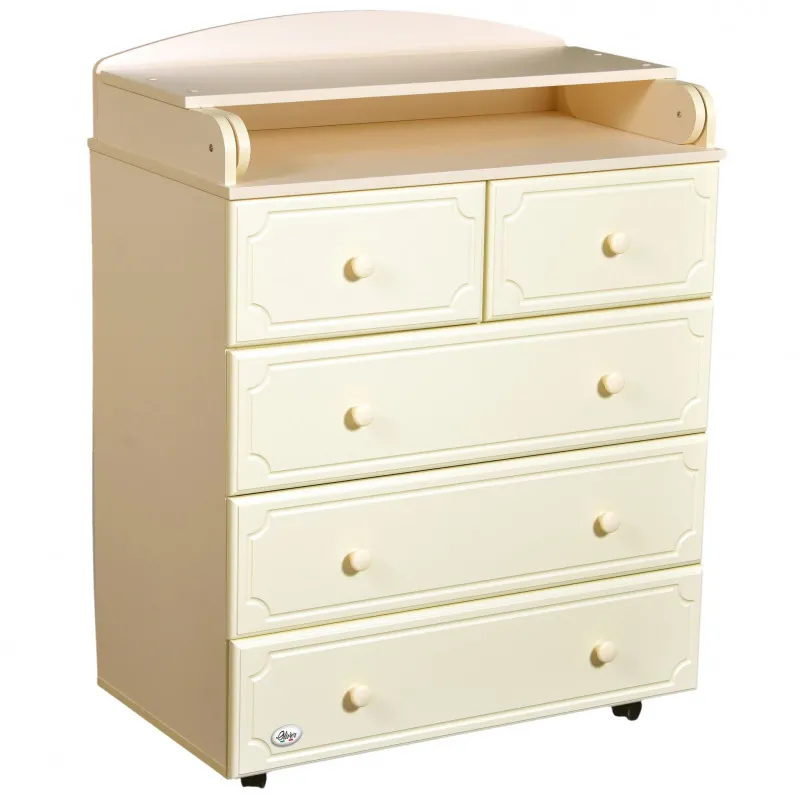 Детский комод Eucalyptus Fabio Plus (DSK-FP102) Слоновая кость