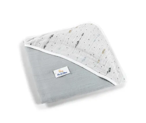 Prosop de baie PernaMea Arrows Grey, 90x90 cm Prosop de baie PernaMea Arrows Grey, 90x90 cm