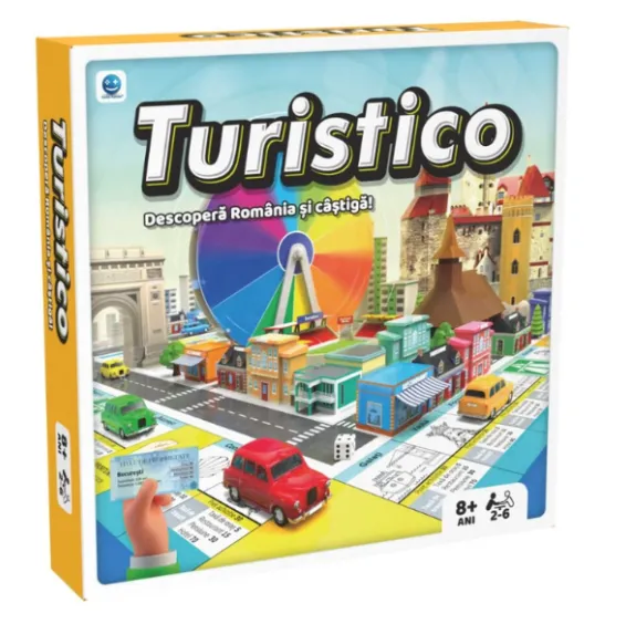 Joc de societate „Turistico”, (ro), Smile Games Joc de societate „Turistico”, (ro), Smile Games