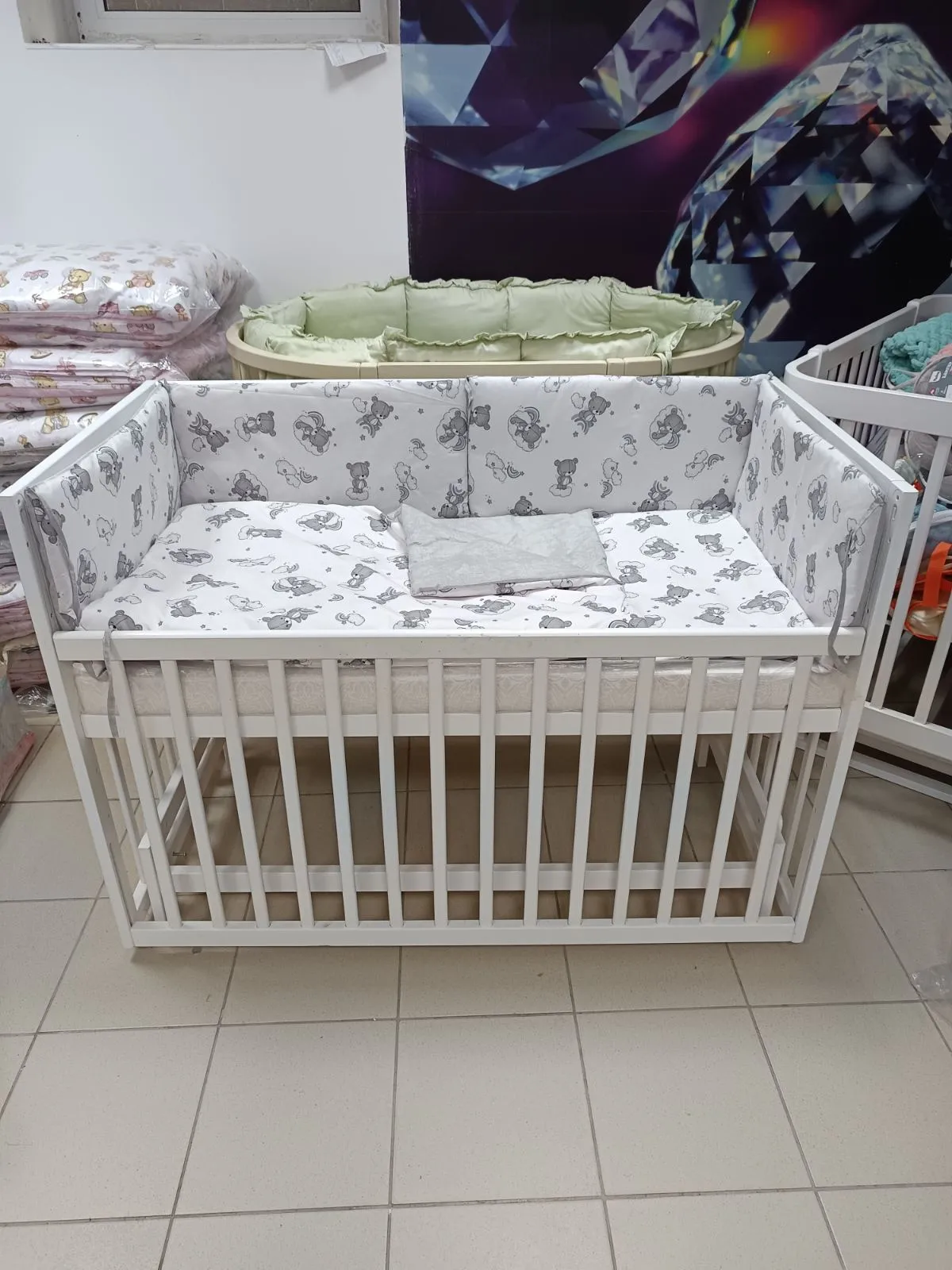 Set de lenjerie pentru patuc LUN105 Set de lenjerie pentru patuc LUN105