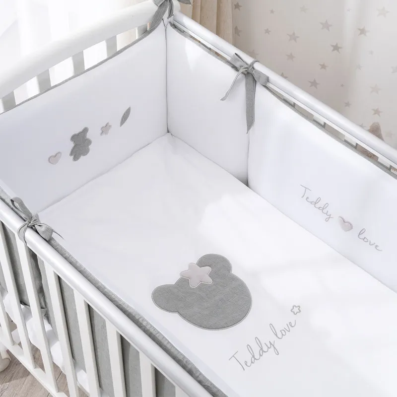 Lenjerie de pat pentru copii Perina Teddy Love (TL6-01.13) Gri-oliva Lenjerie de pat pentru copii Perina Teddy Love (TL6-01.13) Gri-oliva