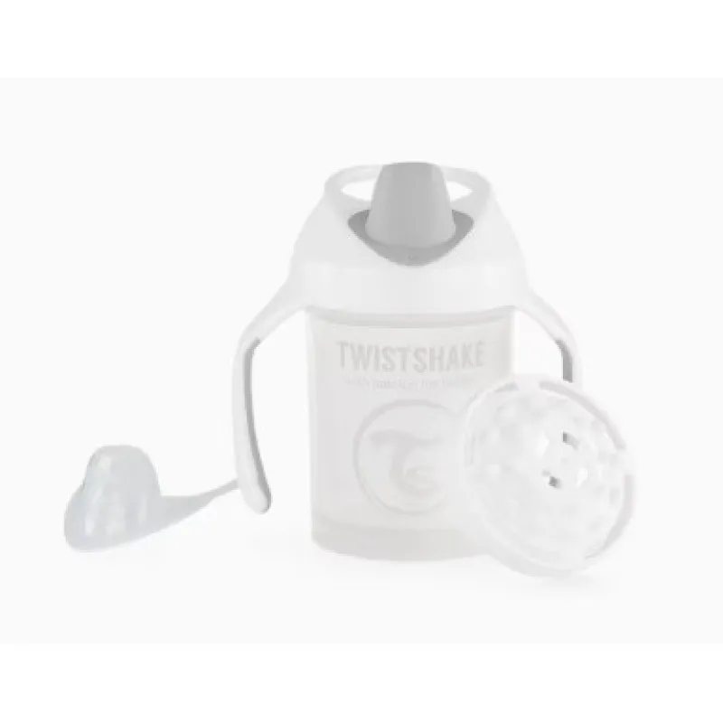 Cană anti-vărsare Twistshake cu mânere, 230 ml. 4+ (78053) Albă Cană anti-vărsare Twistshake cu mânere, 230 ml. 4+ (78053) Albă