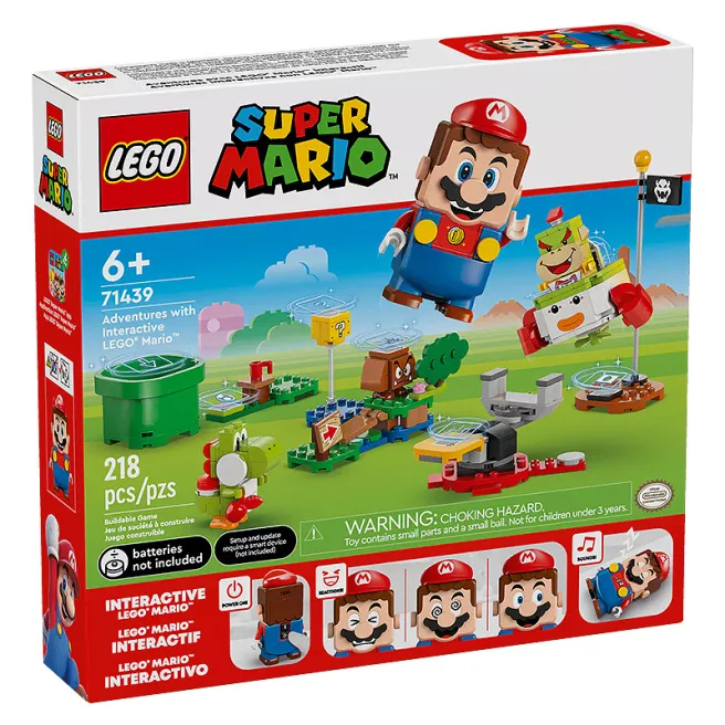 Constructor LEGO Super Mario Aventură cu LEGO Mario interactiv, art. 71439