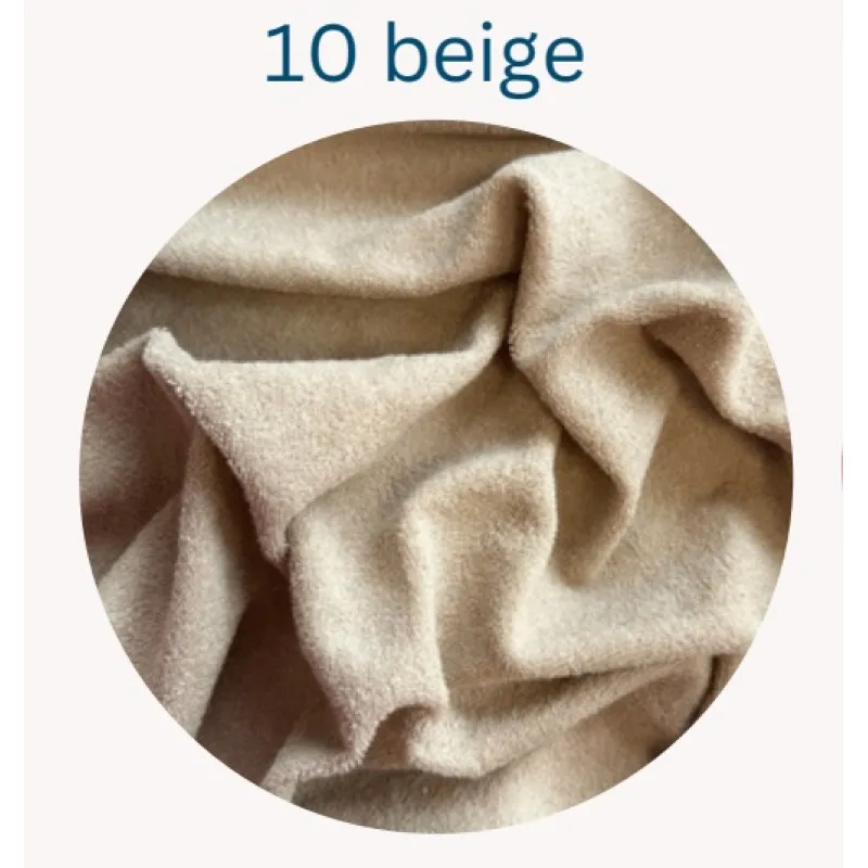 Cearsaf cu elastic TERRY 160×80 cm Eucalyptus (MDT-103) bej