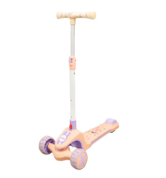 Trotineta pentru copii F051, roza, cod 197004
