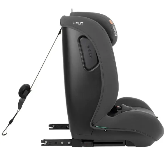 Scaun auto 76-150 cm (i-Size) Isofix KikkaBoo i-Flit Dark Grey Scaun auto 76-150 cm (i-Size) Isofix KikkaBoo i-Flit Dark Grey