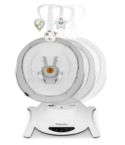 Patut-balansoar Lionelo Bella Grey Concrete Patut-balansoar Lionelo Bella Grey Concrete