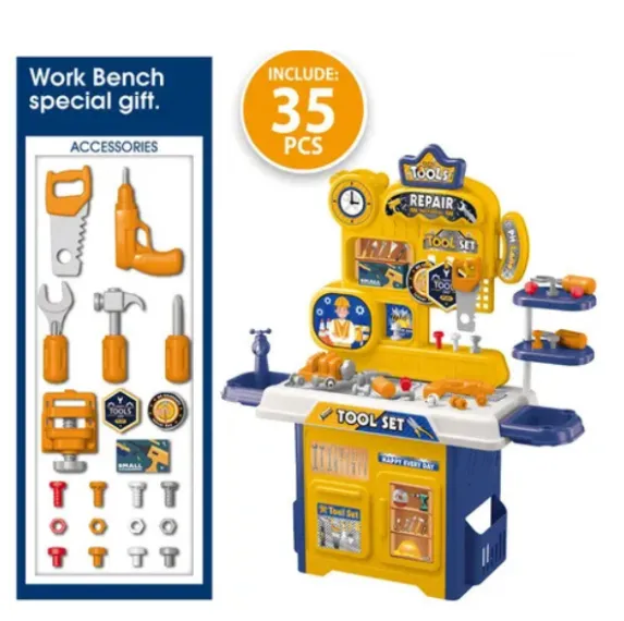 Set de joacă pentru copii „Atelier”, 35 elem. Set de joacă pentru copii „Atelier”, 35 elem.