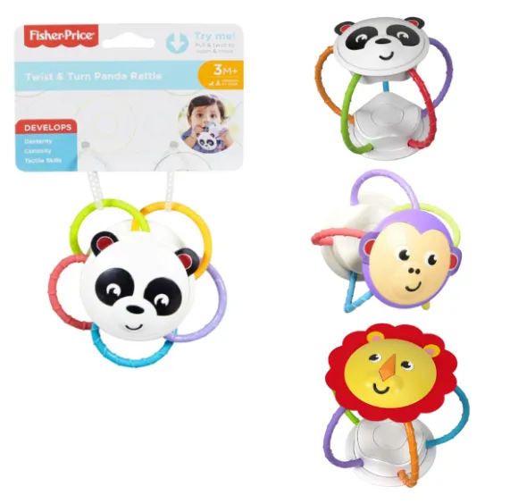 Fisher Price Zornăitoare cu dentitie „Animăluț”, în asortiment