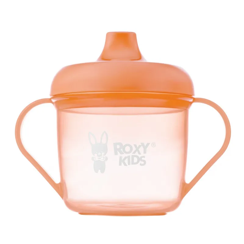 Cana anti-varsare cu nasuc Roxy Kids, Piersic (RFD-005-O) Cana anti-varsare cu nasuc Roxy Kids, Piersic (RFD-005-O)