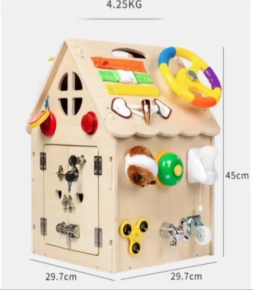 Busyboard Casă distractivă cu volan, cod 61673 Busyboard Casă distractivă cu volan, cod 61673