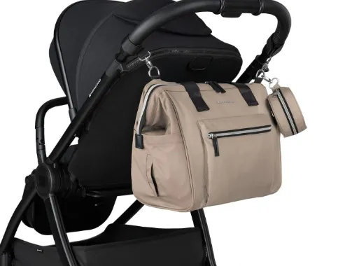 Geanta pentru mame KikkaBoo Maxi Beige Geanta pentru mame KikkaBoo Maxi Beige