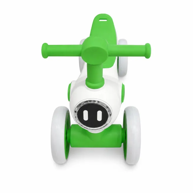 Mașinuță ride-on cu 4 roți, lumini și sunet, cu scaun verde, cod 10187b