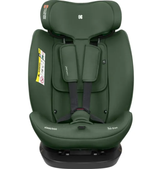 Scaun auto 40-150 cm (i-Size) KikkaBoo i-Explore 2 Army Green Scaun auto 40-150 cm (i-Size) KikkaBoo i-Explore 2 Army Green