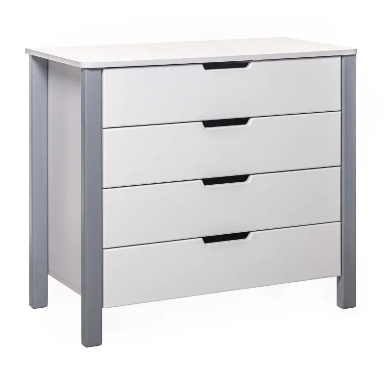Детский комод Eucalyptus Karol90 (DSK-K02) Белый+Серый