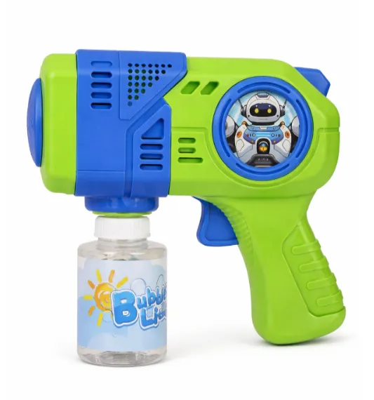 Pistol cu baloane de săpun Bubble Baby, albastru-verde, cod 962191