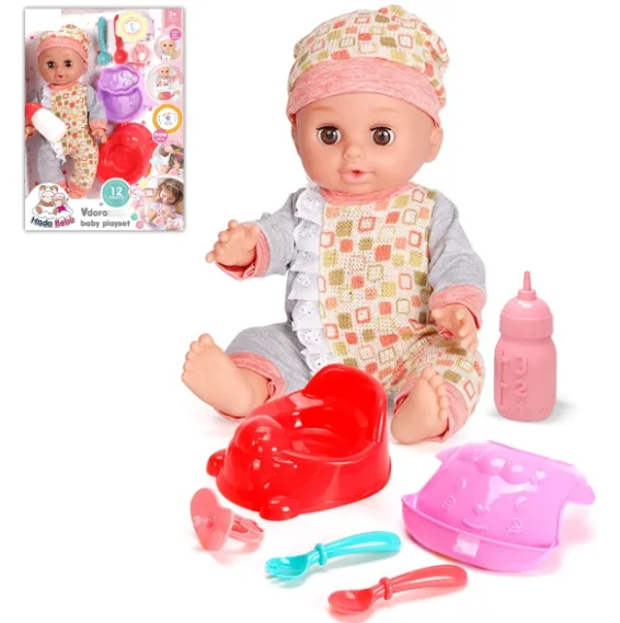 Set de joacă „Păpușă vorbitoare cu accesorii”