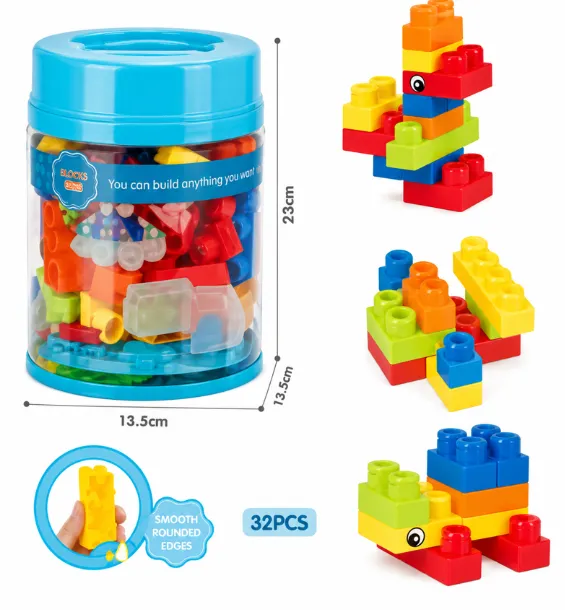 Set constructor cu piese moi 40 buc, color, 66165-4