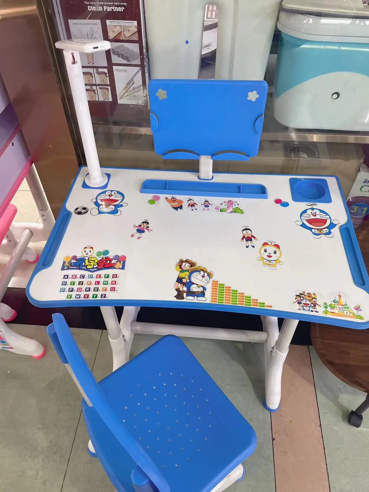 Masa cu scaun - albastru 45*70 007495 