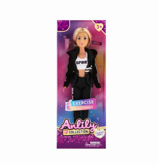 Papusa Anlily, 30 cm, în trening, 616890