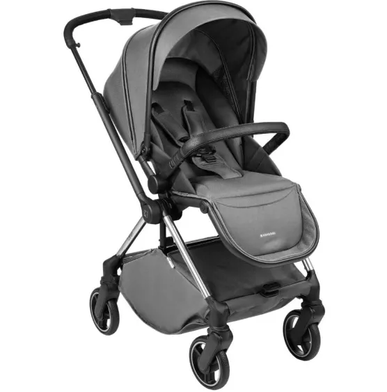 Carucior 2/1 KikkaBoo Lanah Grey Carucior 2/1 KikkaBoo Lanah Grey