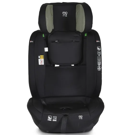 Scaun auto 76-150 cm (i-Size) Isofix Moni Isafe Green Scaun auto 76-150 cm (i-Size) Isofix Moni Isafe Green