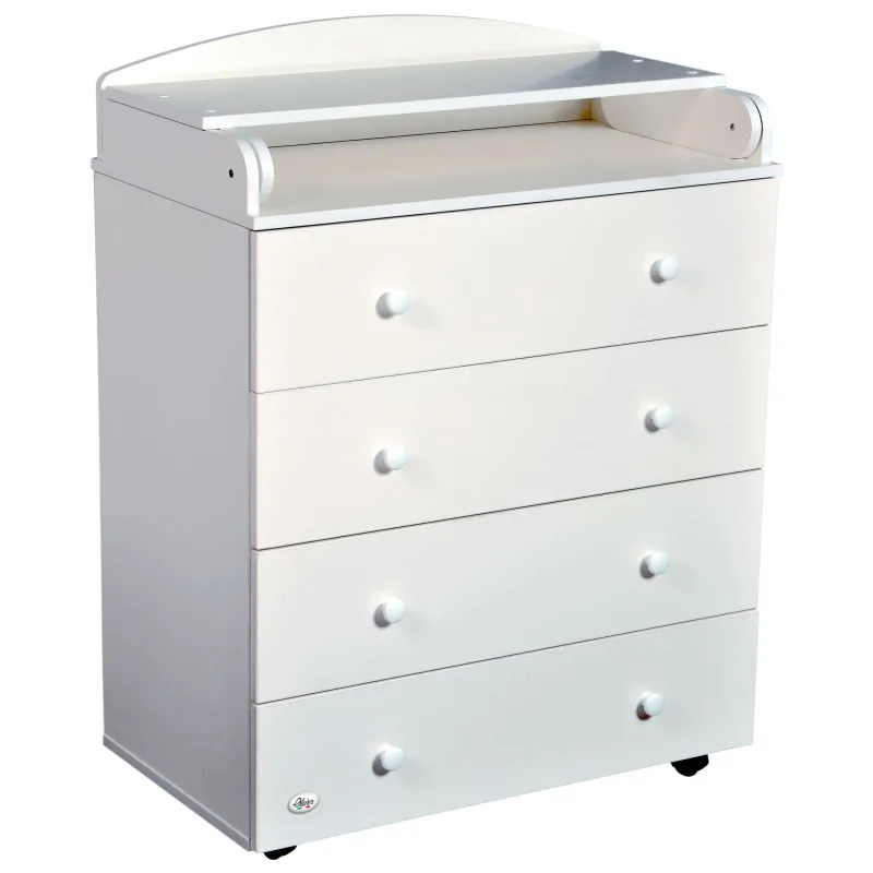 Детский комод Eucalyptus Garry80 (DSK-G801) Белый