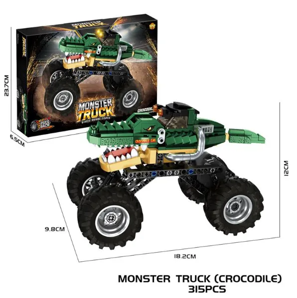 Constructor masina Crocodil 315 el., BB168E