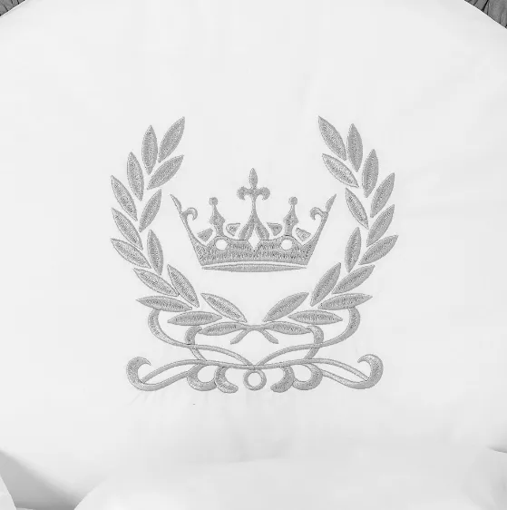 Lenjerie de patut 8 piese PM Royal Gri Lenjerie de patut 8 piese PM Royal Gri