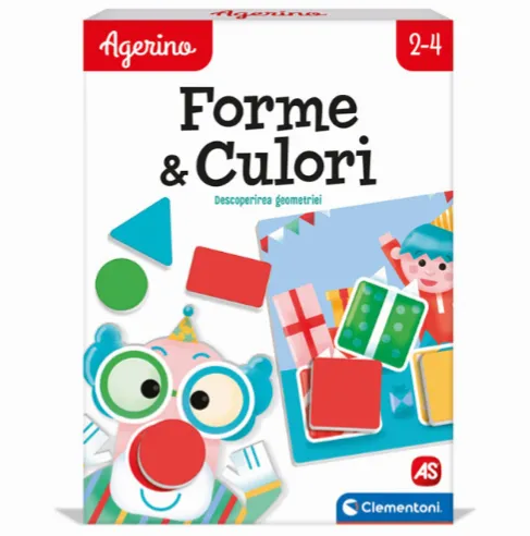 Joc educativ Agerino - Forme și culori RO 1024-50835