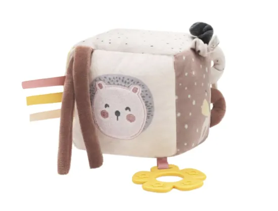 Jucărie de pluș KikkaBoo Cube Hedge-hugs, 12x12 cm