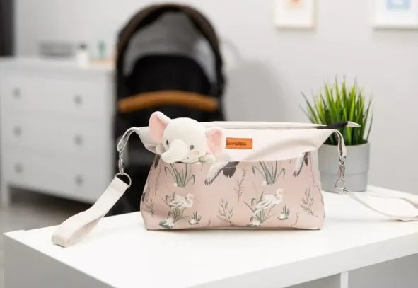 Geanta pentru mame Sensillo Storck Pink Geanta pentru mame Sensillo Storck Pink