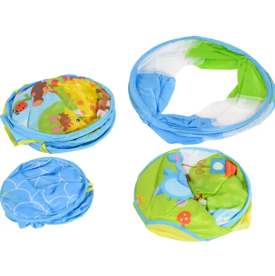 Cort pentru copii Moni Zoo 3 in 1 Blue Cort pentru copii Moni Zoo 3 in 1 Blue