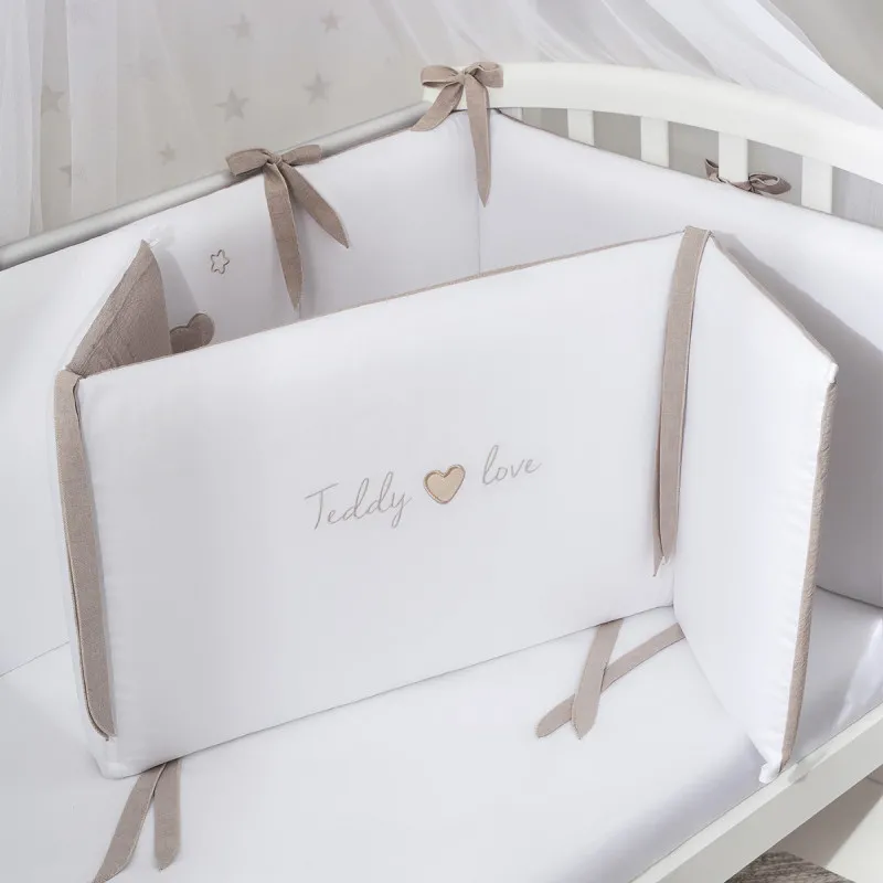 Lenjerie de pat pentru copii Perina Teddy Love (TL6-01.12) Bej Lenjerie de pat pentru copii Perina Teddy Love (TL6-01.12) Bej