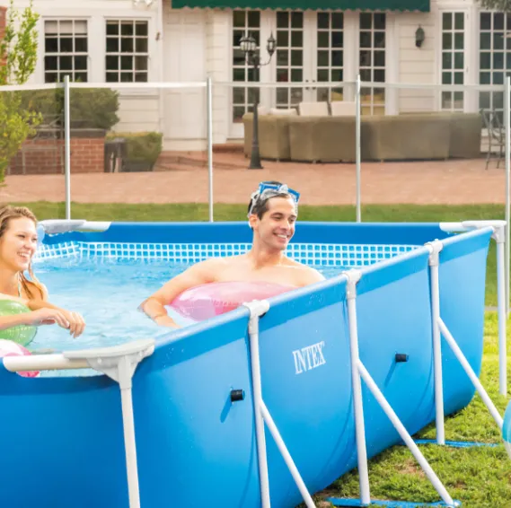 INTEX Piscină RECTANGULAR FRAME 450x220x84cm, 7127L, cadru metalic INTEX Piscină RECTANGULAR FRAME 450x220x84cm, 7127L, cadru metalic