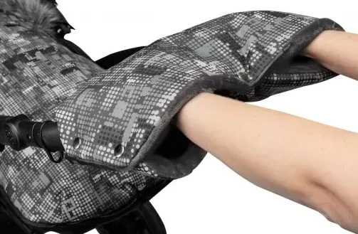 Manusa pentru carucior Sensillo Graphite, 45×22 cm Manusa pentru carucior Sensillo Graphite, 45×22 cm