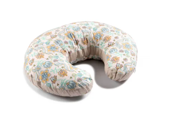 Perna pentru alaptare PernaMea Premium Flowers Beige