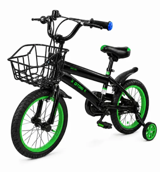 Bicicleta cu 4 roti, verde, cod 2709D