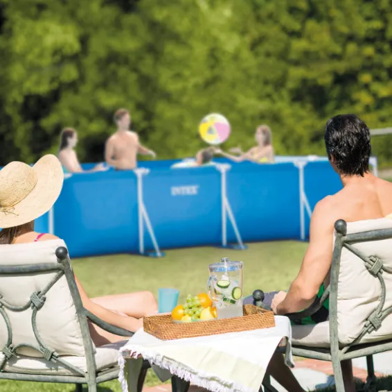 INTEX Piscină RECTANGULAR FRAME 450х220х84 cm, 7127L, cadru metalic INTEX Piscină RECTANGULAR FRAME 450х220х84 cm, 7127L, cadru metalic