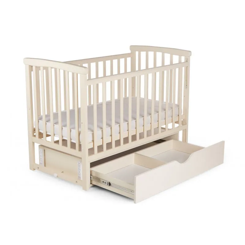 Pătuţ Eucalyptus Charlene Premium (DS-202) Vanilie Pătuţ Eucalyptus Charlene Premium (DS-202) Vanilie