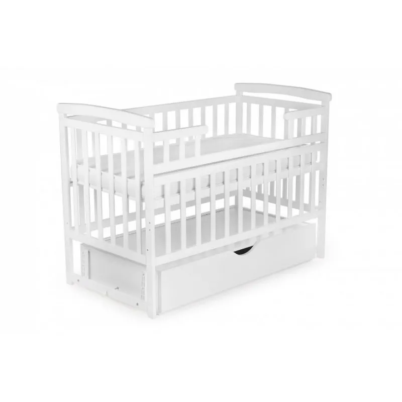 Pătuţ Eucalyptus Lane Premium (DS-101) Alb Pătuţ Eucalyptus Lane Premium (DS-101) Alb