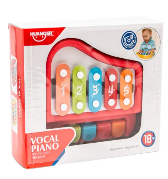 Pian „Vocal Piano”, 5 clape, rosu, cod 552003