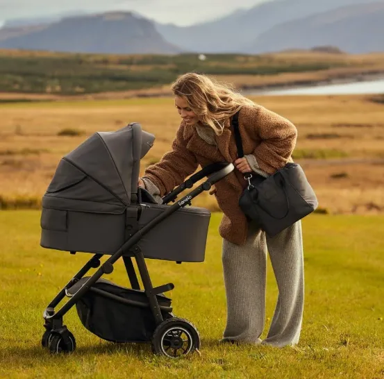 Carucior 2 in 1 Lionelo Amber Plus Beige Sand Carucior 2 in 1 Lionelo Amber Plus Beige Sand