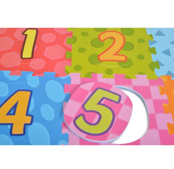 Covoraş pentru copii Moni Puzzle Numbers Multicolor, 31x31 cm, 9 buc. Covoraş pentru copii Moni Puzzle Numbers Multicolor, 31x31 cm, 9 buc.