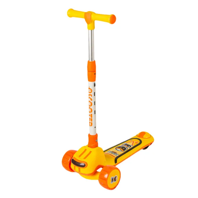 Самокат детский, арт. 609, оранжевый