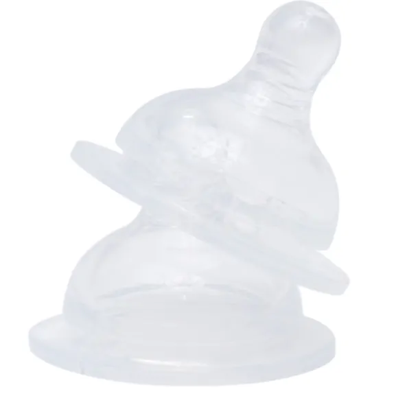 Set 2 tetine din silicon, dimensiunea S, de la 6 luni Set 2 tetine din silicon, dimensiunea S, de la 6 luni