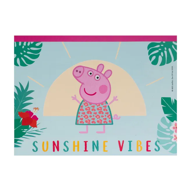 Set de desen în geantă transparentă Peppa Pig, AS Company, cod 1814D Set de desen în geantă transparentă Peppa Pig, AS Company, cod 1814D